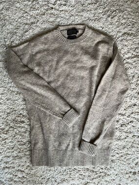 Pendleton Beige Cream Wool Sweater